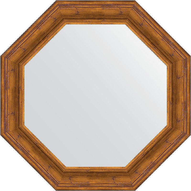 Зеркало Evoform Octagon 79х79 BY 3825 в багетной раме - Травленая бронза 99 мм
