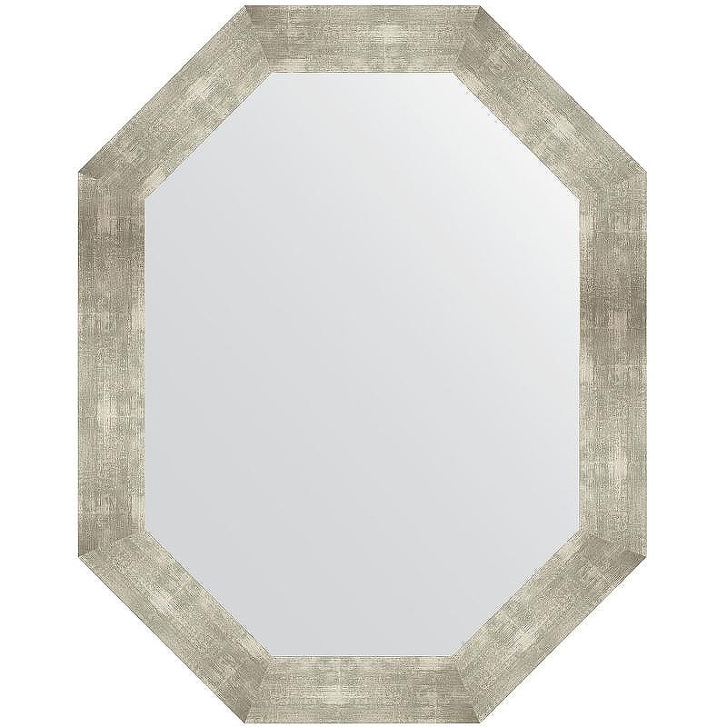 Зеркало Evoform Polygon 96х76 BY 7200 в багетной раме - Алюминий 90 мм