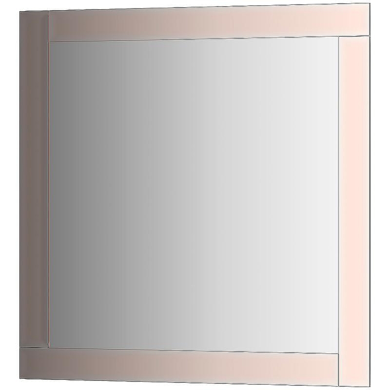 Зеркало Evoform Style 70x70 BY 0821 с зеркальным обрамлением - цвет Бронза