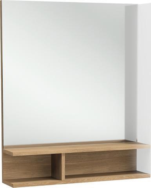 Зеркало Jacob Delafon Terrace 60 R EB1180D-NF с подсветкой цвет Светлое дерево с инфракрасным выключателем