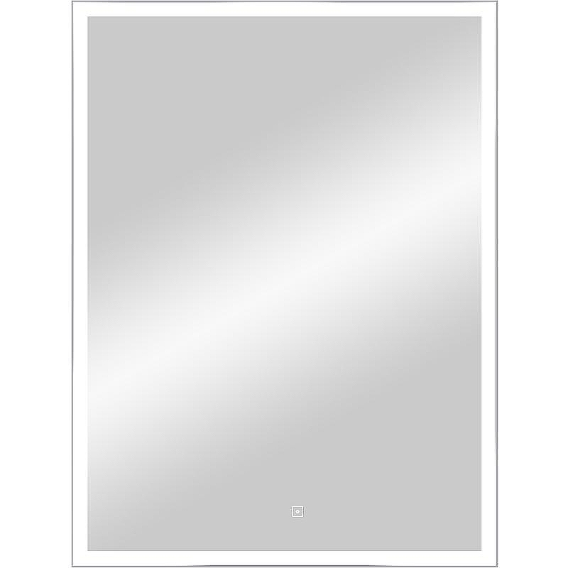 Зеркало Континент Frame Silver 600х800 ЗЛП891 с подсветкой с сенсорным выключателем