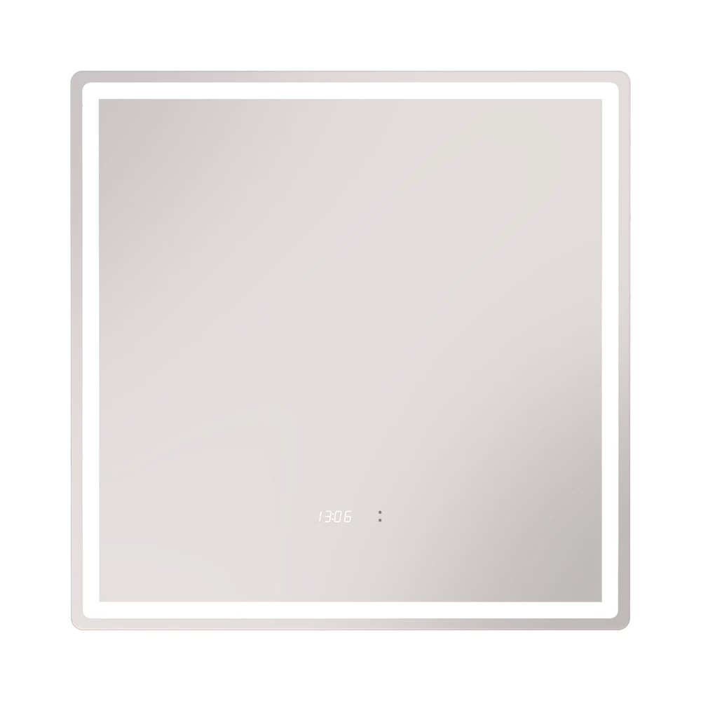 Зеркало с подсветкой квадратное 70х70 см бесконтактный сенсор Vigo Geometry Luxe (209)