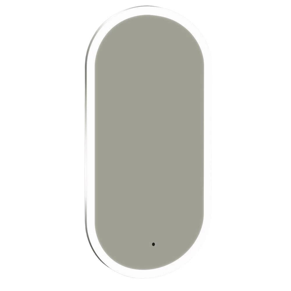 Зеркало с подсветкой овальное 80х40 см бесконтактный сенсор Silver Mirrors Vero (LED-00003105)