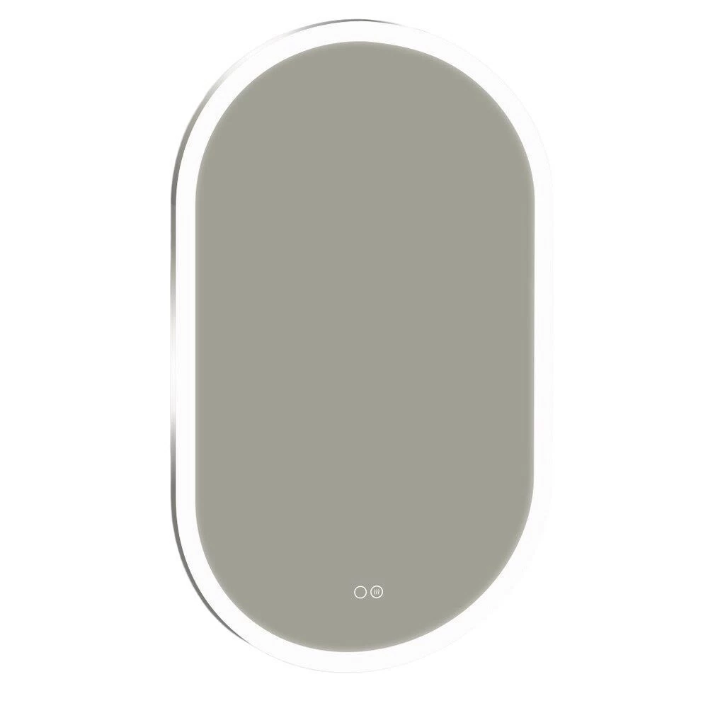 Зеркало с подсветкой овальное 80х50 см с сенсорным включением Silver Mirrors Vero (LED-00003104)