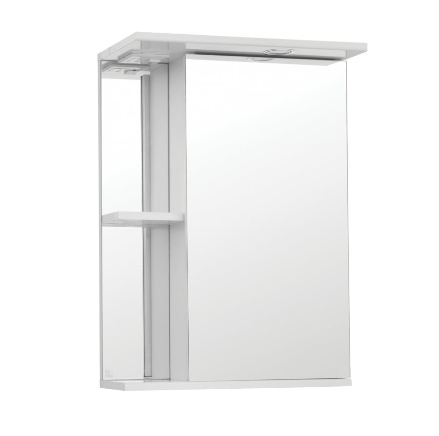 Зеркало-шкаф Style Line Эко Стандарт Николь 50/С ЛС-00000116 белый