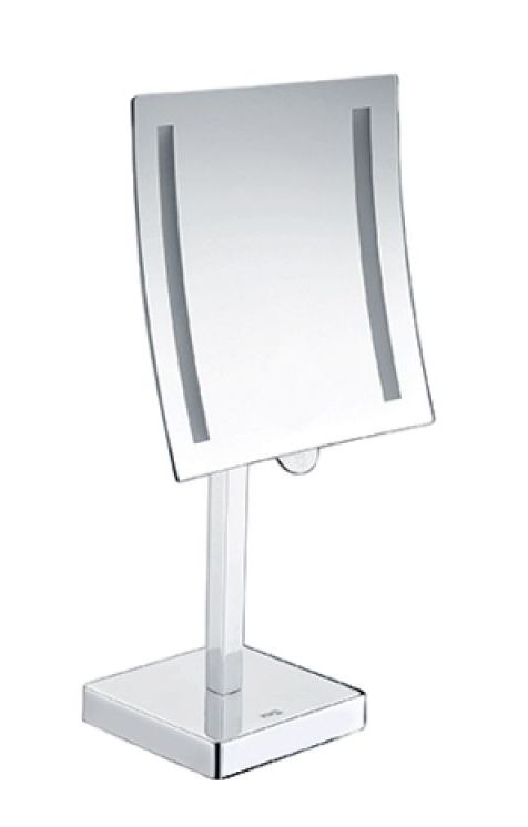 Зеркало WasserKRAFT K-1007 с 3-х кратным увеличением, с Led-подсветкой