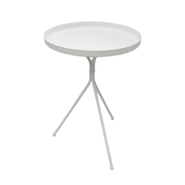 Журнальный столик Sheffilton SHT-CT95/SHT-СЖ81 51x35 см цвет белый