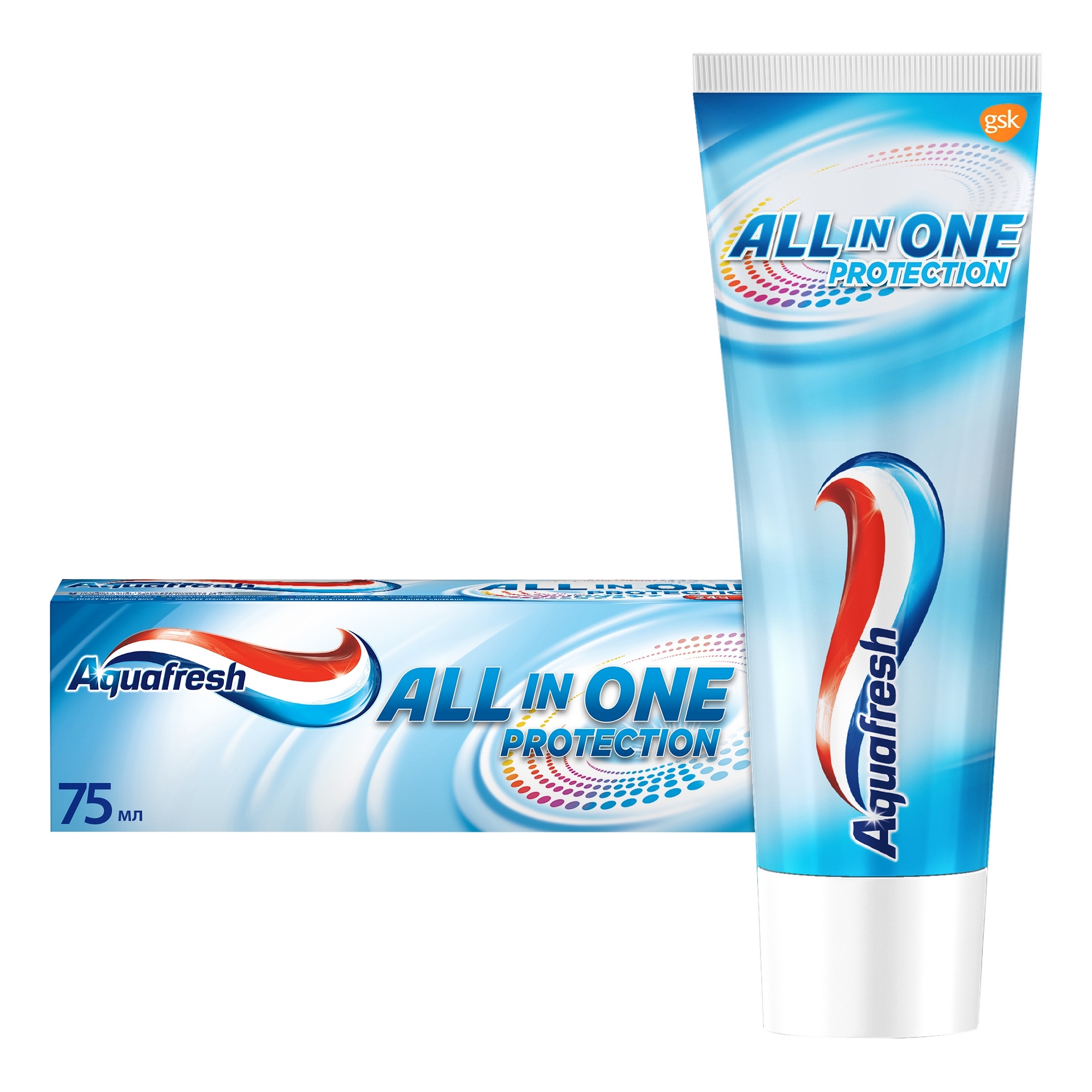 Зубная паста Аквафреш All In One Protection 75 мл