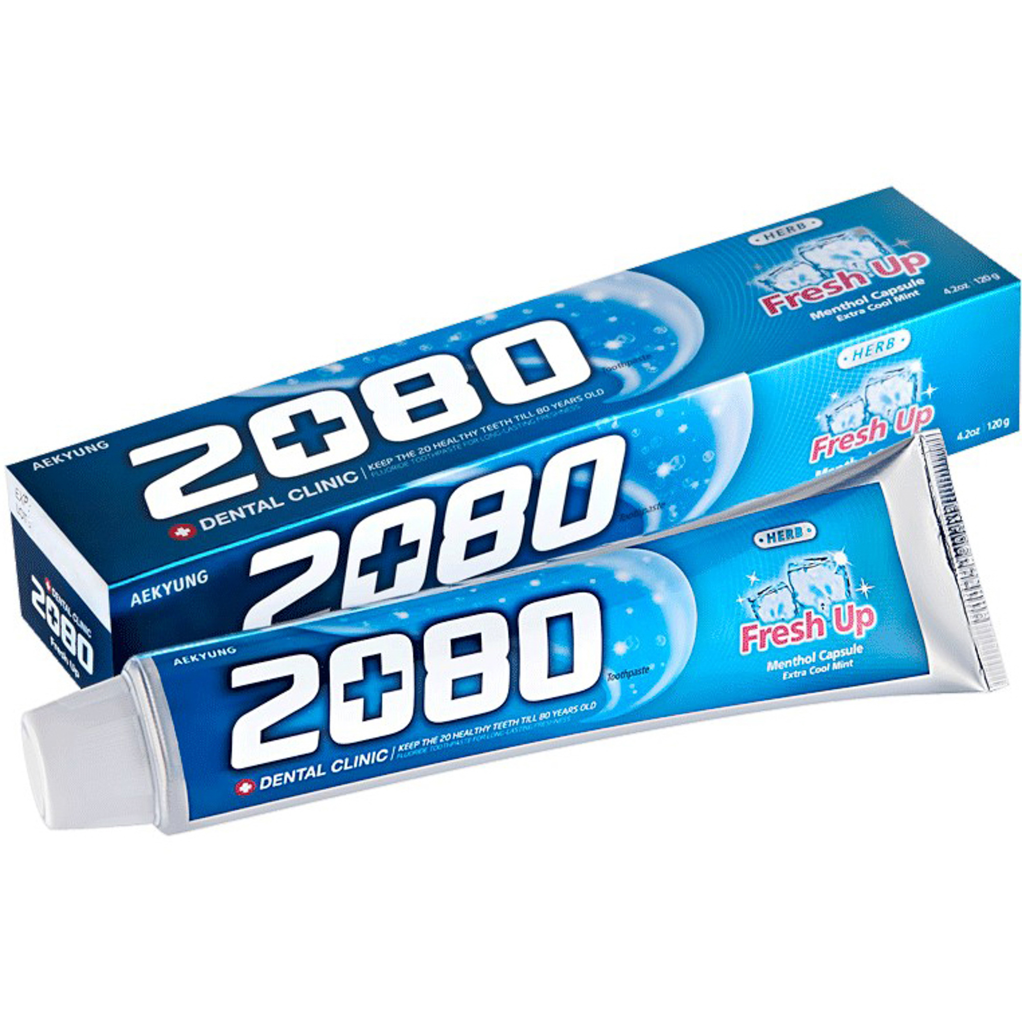 Зубная паста Kerasys Dental Clinic 2080 Fresh Up Освежающая 120 г