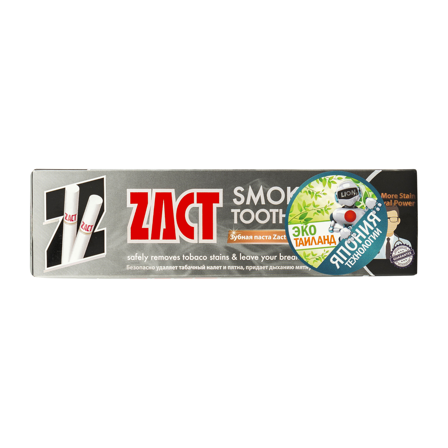 Зубная паста Lion Zact Для курящих 100 г
