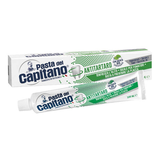Зубная паста Pasta del Capitano "Против зубного камня" 100 мл