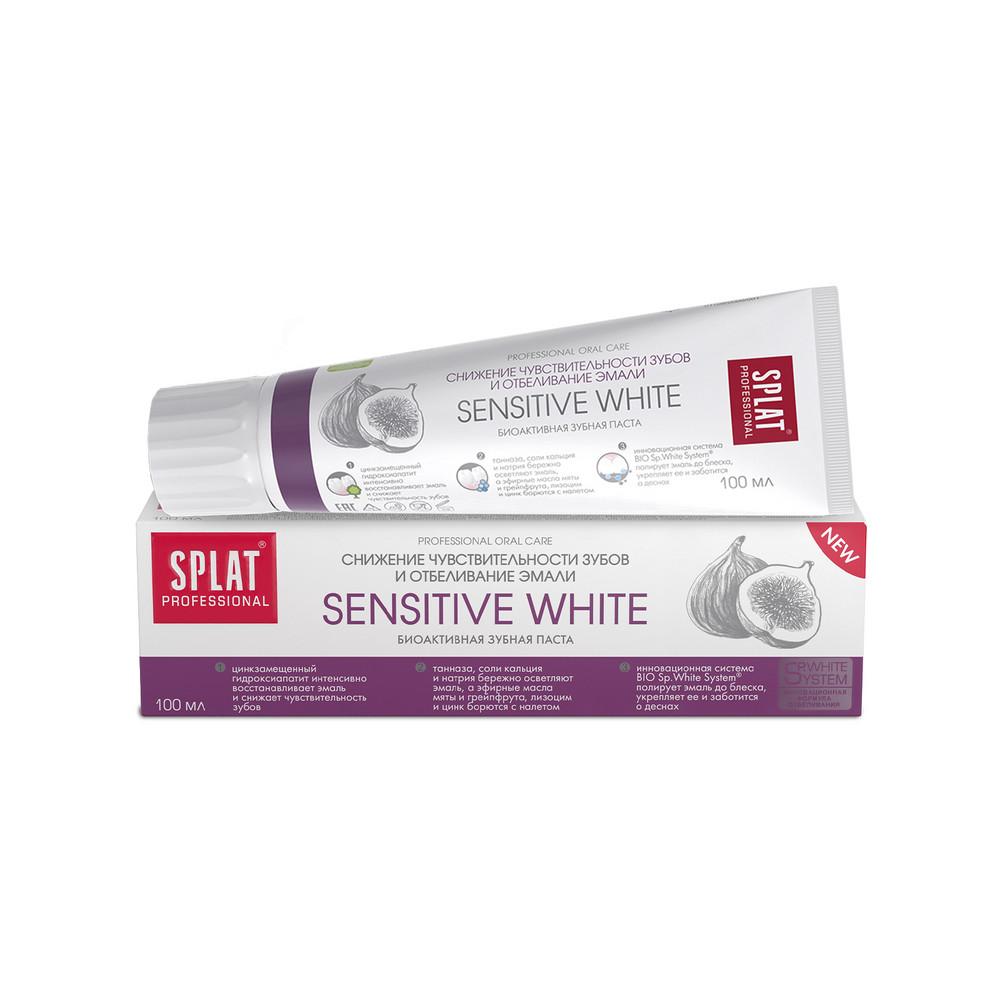 Зубная паста Splat Professional Sensitive White 100 мл