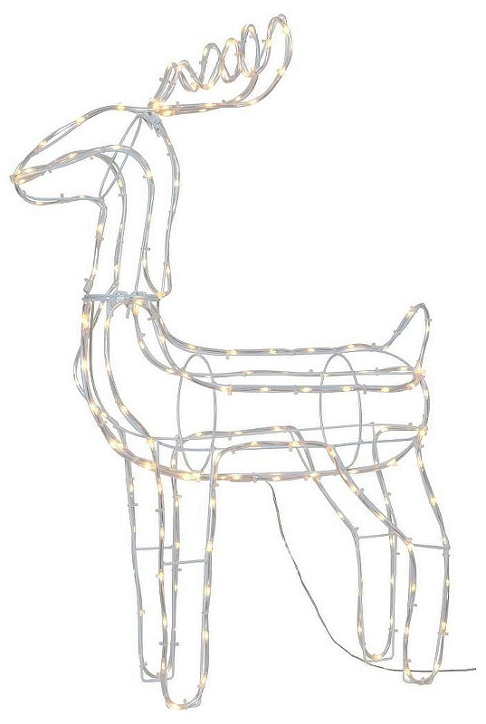 Зверь световой Eglo TUBY DEER 411449 цвет арматуры Белый, Прозрачный